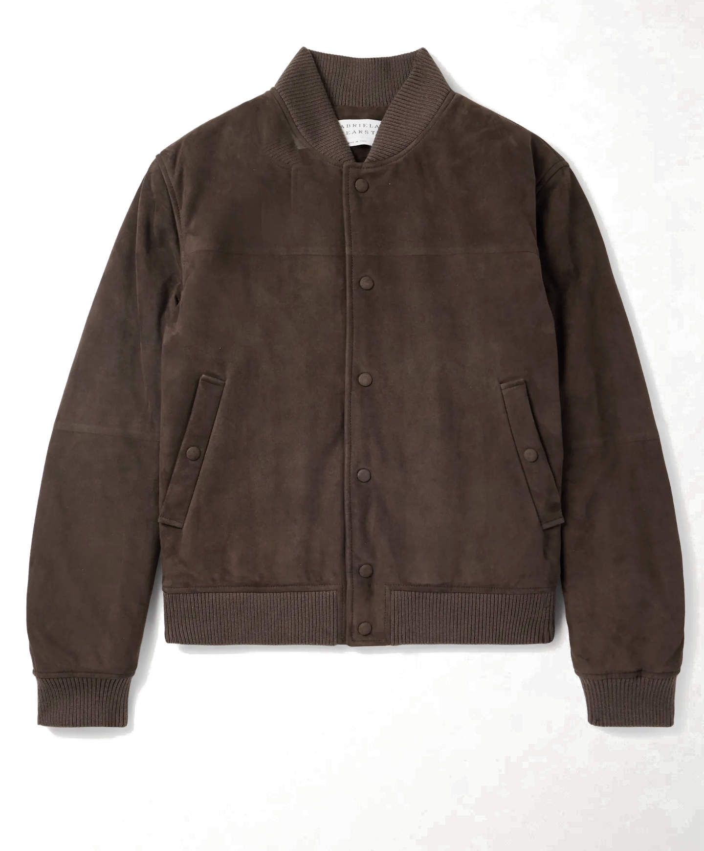 Suede Bomber Jacket