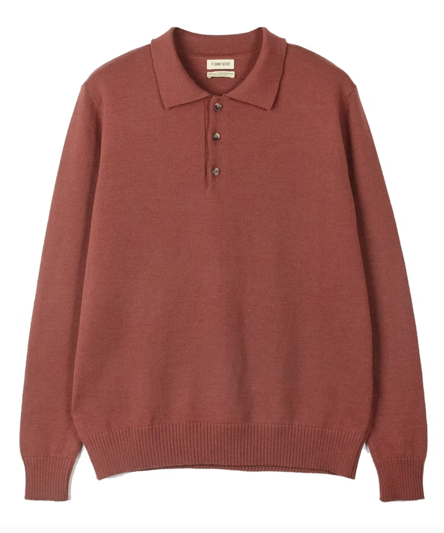Merino Wool Knitted Polo